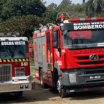 Bomberos Sofocan Incendio Vehicular en Jarabacoa